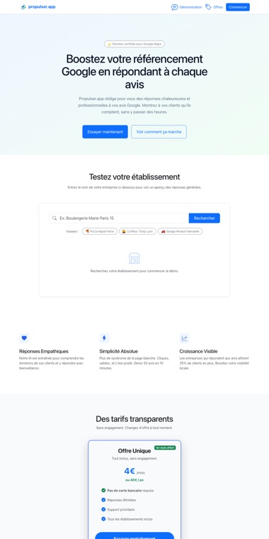 La page complète