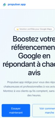 Sur mobile